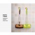 Kids Stretchable Floor Cleaning Tools Mop Broom Dustpan Play house Toys Gift  Green mop