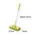 Kids Stretchable Floor Cleaning Tools Mop Broom Dustpan Play house Toys Gift  Green mop