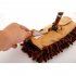 Kids Stretchable Floor Cleaning Tools Mop Broom Dustpan Play house Toys Gift  Green mop