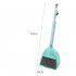Kids Stretchable Floor Cleaning Tools Mop Broom Dustpan Play house Toys Gift  Green mop