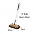Kids Stretchable Floor Cleaning Tools Mop Broom Dustpan Play house Toys Gift  Green mop