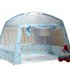 Kids Summer Dome Mongolian Yurt Shape Folding Mosquito Net Pink