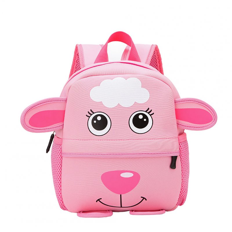 Kids Toddler Backpack Cartoon Animal Cute Neoprene School Bag For Kindergarten Preschool Boys Girls Gifts goat