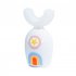 Kids U Shaped Electric Toothbrush  Toothbrush Kids With 3 Modes  Easy Operation Cartoon Astronaut 360 Degree Cleaning IPX7 Waterproof Design For 2 13 Years Kids