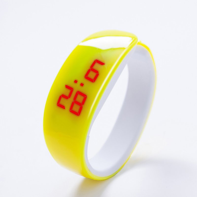Kids Watch Bracelet LED Digital Sport Wrist Watch For Child Boys Girls New Electronic Clock  yellow