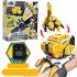 Kids Watch Transformation Toys Mini Force Super Dino Power Robot Deformation Toy For Boys Birthday Gifts yellow