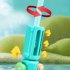 Kids Water Toys Summer Cartoon Train Shaped Pull Type Water Spray Toys For Outdoor Swimming Pool Beach grey