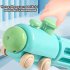 Kids Water Toys Summer Cartoon Train Shaped Pull Type Water Spray Toys For Outdoor Swimming Pool Beach grey