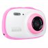 Kids Waterproof Digital Camera Mini Child Camcorder for Kids Support MP3  MP4 with 2 0 Inch HD IPS Screen Pink