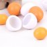 Kids Wood Simulation Egg Blocks with Box Pretend Play House Kitchen Food Toy default 6PCS