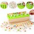 Kids Wooden Knowledge Classification Box Shape Matching Number Cognitive Early Educational Toys For Boys Girls As shown