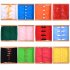 Kids Wooden Montessori Toys Toddler Practical Life Buttons Dressing Frame for Education Learnning Supplies Tools Large button dressing orange 