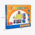 Kids Wooden Sand Tray With Wood Pen DIY Sand Writing Painting Set Early Educational Toys Gifts For Boys Girls Sand Painting