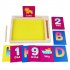 Kids Wooden Sand Tray With Wood Pen DIY Sand Writing Painting Set Early Educational Toys Gifts For Boys Girls Sand Painting