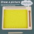 Kids Wooden Sand Tray With Wood Pen DIY Sand Writing Painting Set Early Educational Toys Gifts For Boys Girls Sand Painting
