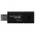 Kingston DT100G3 Flash Drive   USB Flash Drives  USB 3 0   High Speed  Black   128GB