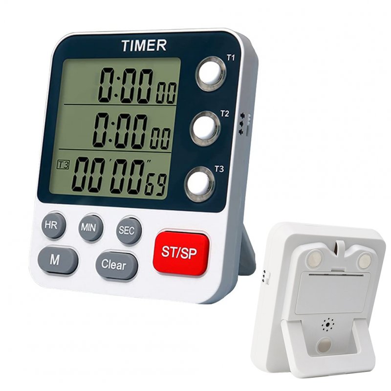 Timer, Digital Kitchen Timer, Magnetic Countdown Timer, Adjustable
