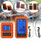 Kitchen Digital Meat Cooking Thermometer Wireless Remote Control With 2 Probes For Oven Bbq Grill TS-TP20