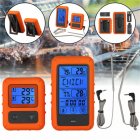 Kitchen Digital Meat Cooking Thermometer Wireless Remote Control With 2 Probes For Oven Bbq Grill TS TP20