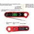 Kitchen Digital Thermometer Lcd Large screen Accurate Instant Read Cooking Thermometer With 2 Probe Black 2 Probe