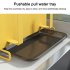 Kitchen Knife Holder Knife Organizer With Detachable Drip Tray Stainless Steel Structure Multifunctional Utensil Organizer For Knives Cutting Boards Pot Covers 