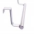 Kitchen Stainless Steel Door hanging Towel Rack Single Rod Nail free Duster Cloth Hanger  Large