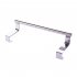 Kitchen Stainless Steel Door hanging Towel Rack Single Rod Nail free Duster Cloth Hanger  Large