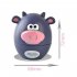 Kitchen Timer Cute Animal Model Kitchen Timer Mechanical Alarm Clock Without Battery Reminders Timer Purple cow
