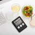 Kitchen Timer Lcd Digital Screen Chronograph Timer Square Cooking Countdown Alarm Clock Stopwatch Temporizador Clock light blue