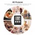 Kitchen Timer Lcd Digital Screen Chronograph Timer Square Cooking Countdown Alarm Clock Stopwatch Temporizador Clock light blue