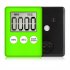 Kitchen Timer Lcd Digital Screen Chronograph Timer Square Cooking Countdown Alarm Clock Stopwatch Temporizador Clock light blue