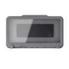 Kitchen Toilet Mobile Phone Holder Waterproof Touchable Case Wall Mounted Bath Bathroom Phone Shelves Storage Box gray