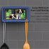 Kitchen Toilet Mobile Phone Holder Waterproof Touchable Case Wall Mounted Bath Bathroom Phone Shelves Storage Box White