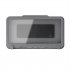 Kitchen Toilet Mobile Phone Holder Waterproof Touchable Case Wall Mounted Bath Bathroom Phone Shelves Storage Box White