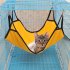 Kitten Cat Hammock Comfortable Soft Hanging Fleece Pet Cage Hammock Bed Dark Gray