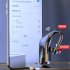Kj10 Bluetooth compatible 5 0 Headset Digital Display Noise Canceling Wireless Earphone Sports Headphones black