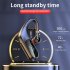 Kj10 Bluetooth compatible 5 0 Headset Digital Display Noise Canceling Wireless Earphone Sports Headphones black