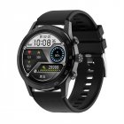 Kk70 454x454 HD Men Smart Watch Bluetooth-compatible Call Wireless Charger Sports Watch Heart Rate Monitoring Smartwatch Black Silicone Strap