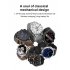 Kk70 454x454 HD Men Smart Watch Bluetooth compatible Call Wireless Charger Sports Watch Heart Rate Monitoring Smartwatch Silver Brown Belt