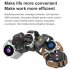 Kk70 454x454 HD Men Smart Watch Bluetooth compatible Call Wireless Charger Sports Watch Heart Rate Monitoring Smartwatch Silver Brown Belt
