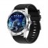 Kk70 454x454 HD Men Smart Watch Bluetooth compatible Call Wireless Charger Sports Watch Heart Rate Monitoring Smartwatch Silver Brown Belt