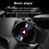 Kk70 454x454 HD Men Smart Watch Bluetooth compatible Call Wireless Charger Sports Watch Heart Rate Monitoring Smartwatch Silver Brown Belt