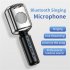 Km600 Karaoke Wireless Microphone Handheld Retro Noise Reduction Smart Bluetooth compatible Mic Music Player black gold