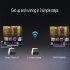 Km7 Plus Smart Set Top Box S905y4 Android 11 5g Wifi Smart Voice Tv Box 2gb 16gb 2 4g 5g Wifi Bluetooth Black US Plug