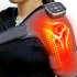 Knee Massager  Shoulder Leg Heating Pad With 5 Gear Heat And 3 Levels Vibration  Heated Knee Brace Wrap With Massage  For Knee Shoulder Elbow Arthritis Women Me