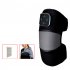 Knee Massager  Shoulder Leg Heating Pad With 5 Gear Heat And 3 Levels Vibration  Heated Knee Brace Wrap With Massage  For Knee Shoulder Elbow Arthritis Women Me