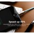 Knight Series Lightning Cable Quick Charging Cable for iPhone 1 8m  Black
