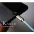 Knight Series Lightning Cable Quick Charging Cable for iPhone 1 8m  Gold