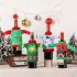 Knitted Christmas Wine Bottle  Cover Household Decoration Bottle Protective Bag Garland