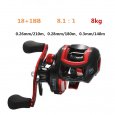 Metal Baitcasting Fishing Reel Left Hand